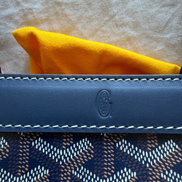 Goyard bellechasse PM navy - Picture 12 of 12